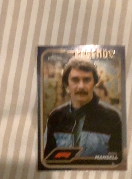 2024 Topps Chrome Formula 1 #189 Nigel Mansell — front