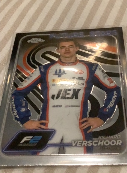 2024 Topps Chrome Formula 1 #37 Richard Verschoor Future Stars — front