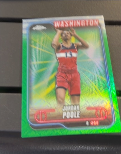 2024-25 Topps Chrome #8 Jordan Poole — front