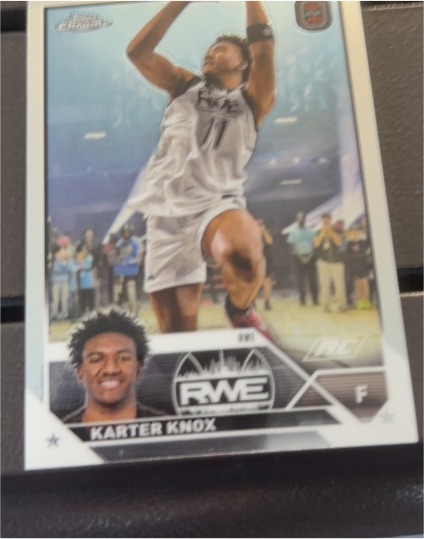2023-24 Topps Chrome Overtime Elite #89 Karter Knox — front
