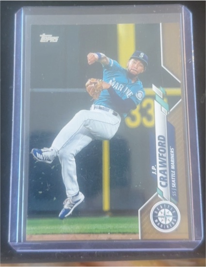 2020 Topps #263 J.P. Crawford Seattle Mariners — front