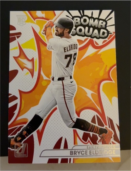 2026 Panini Donruss #1 Bryce Eldridge Bomb Squad — front