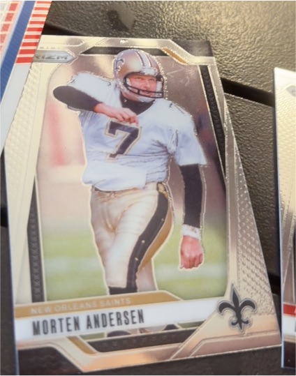 2024 Panini Prizm #211 Morten Andersen — front