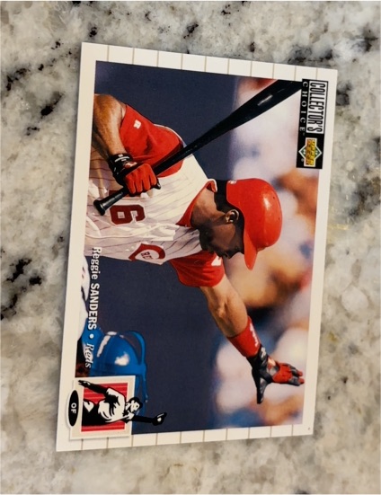 1994 Upper Deck Collector's Choice #252 Reggie Sanders — front