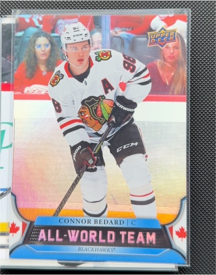2025-26 Upper Deck Extended Series #AWT-12 Connor Bedard — front