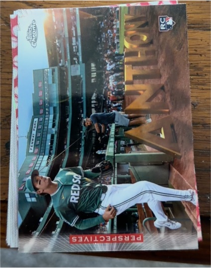 2026 Topps Chrome #P-2 Roman Anthony Perspectives Rookie Card — front