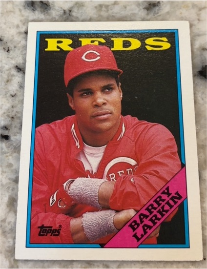 1988 Topps #102 Barry Larkin — front
