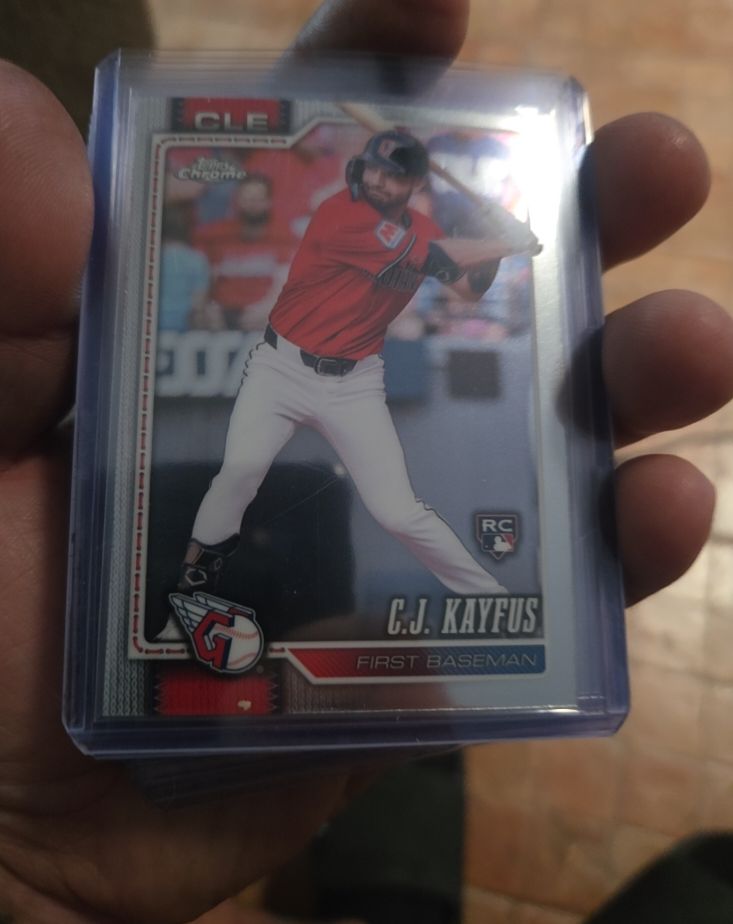 2026 Topps Chrome #46 C.J. Kayfus — front