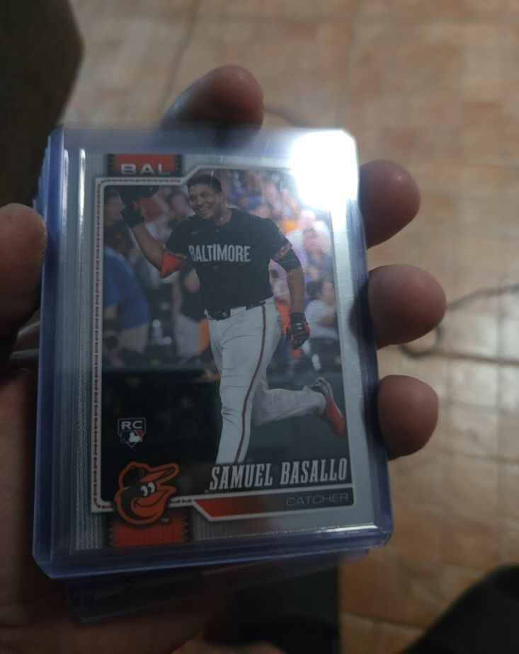 2026 Topps Series 1 #104 Samuel Basallo — front