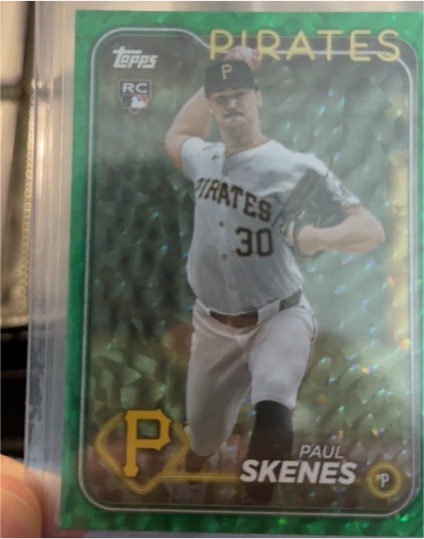 2024 Topps Update #US100 Paul Skenes — front