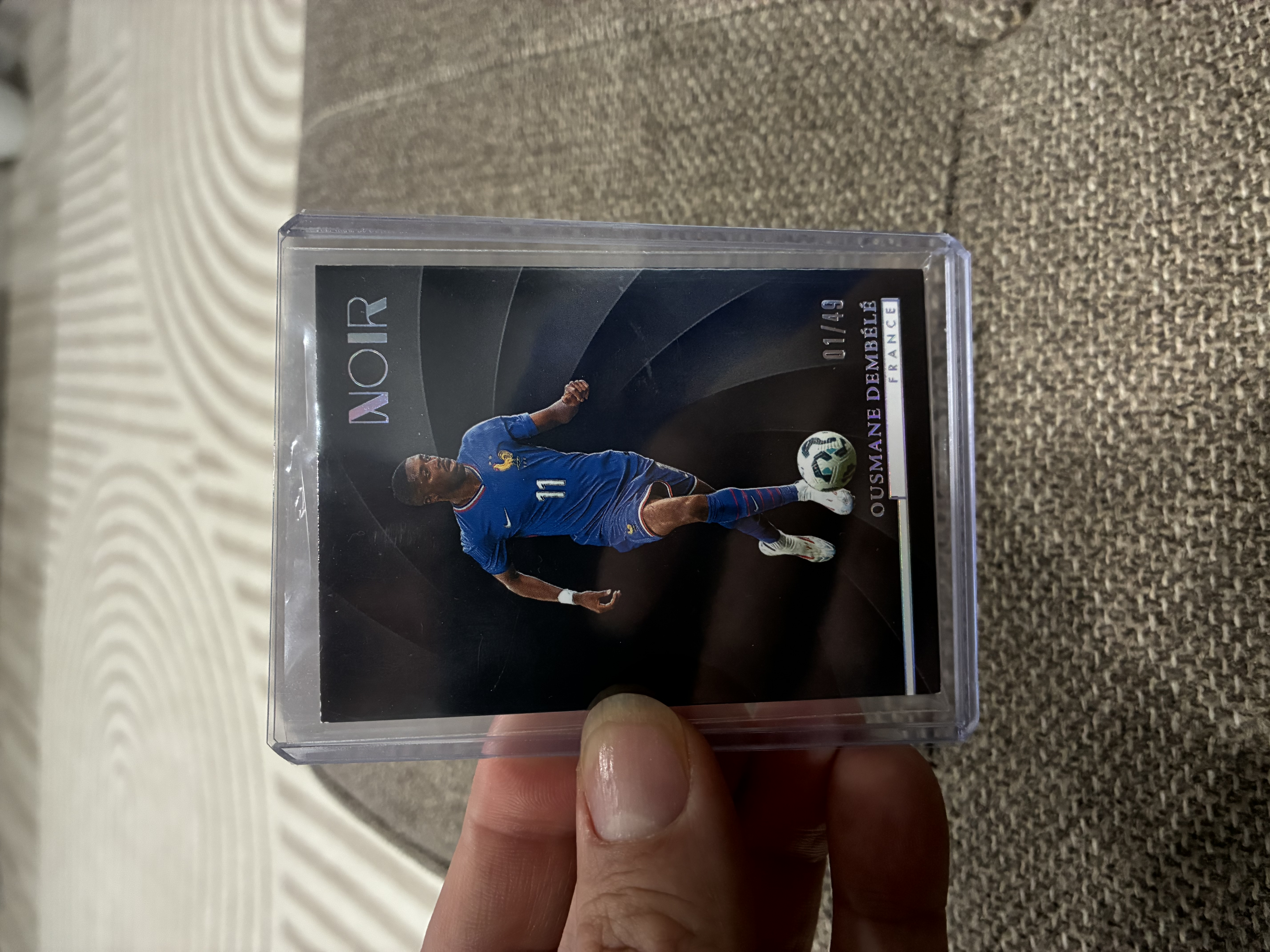 2024-25 Panini Noir #01/49 Ousmane Dembélé — front