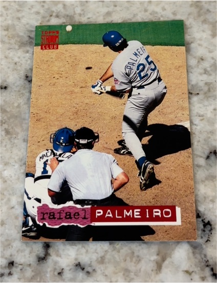 1994 Topps Stadium Club #208 Rafael Palmeiro — front