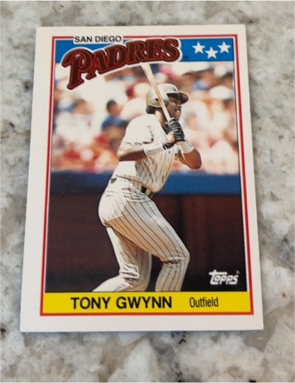 1988 Topps UK Minis #29 Tony Gwynn — front