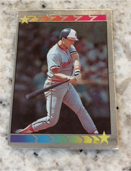 1989 Topps Stickers #150 Cal Ripken Jr. — front