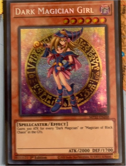Yu-Gi-Oh! YGLD-ENB03 Dark Magician Girl — front