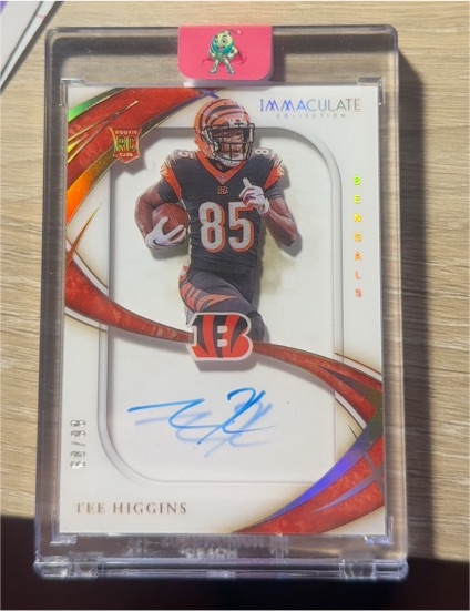 2020 Panini Immaculate #SS17 Tee Higgins — front