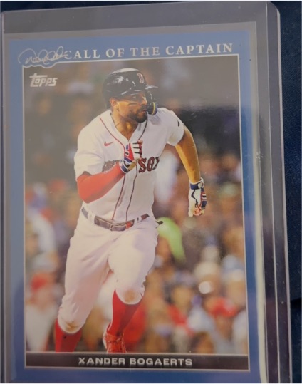 2022 Topps X Call of the Captain #10 Xander Bogaerts — front