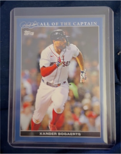 2022 Topps Call of the Captain #10 Xander Bogaerts — front