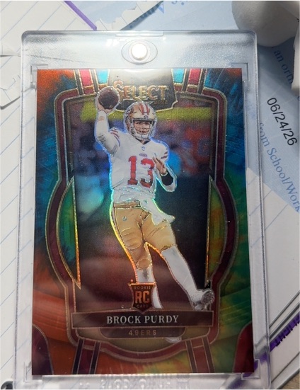 2024 Panini Select #37 Brock Purdy — front