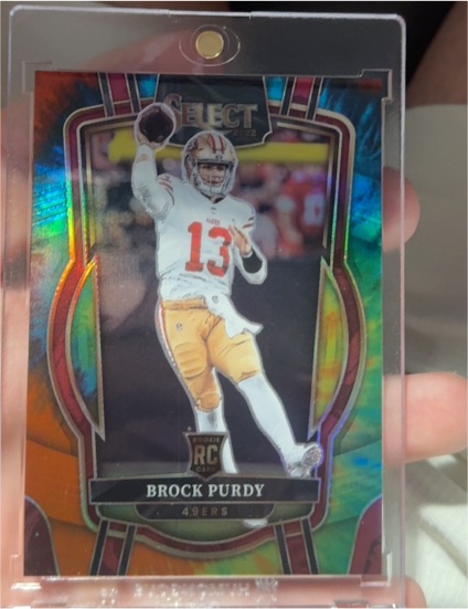 2022 Panini Select #213 Brock Purdy — front