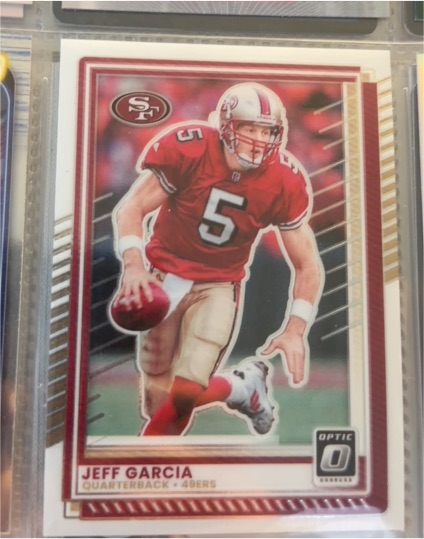2025 Panini Donruss Optic #157 Jeff Garcia — front