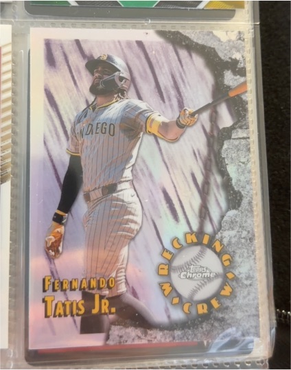 2026 Topps Chrome #WC-10 Fernando Tatis Jr. Wrecking Crew — front