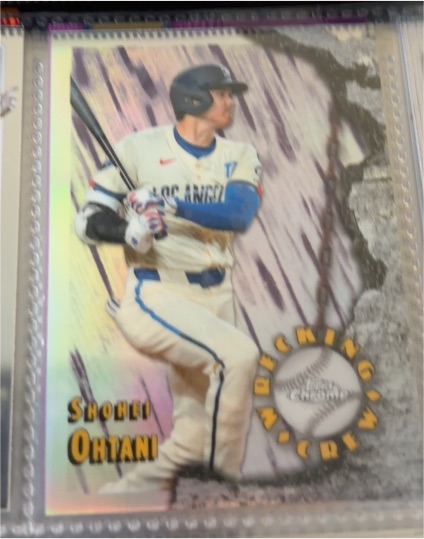 2026 Topps Chrome #WC-2 Shohei Ohtani Wrecking Crew Insert — front