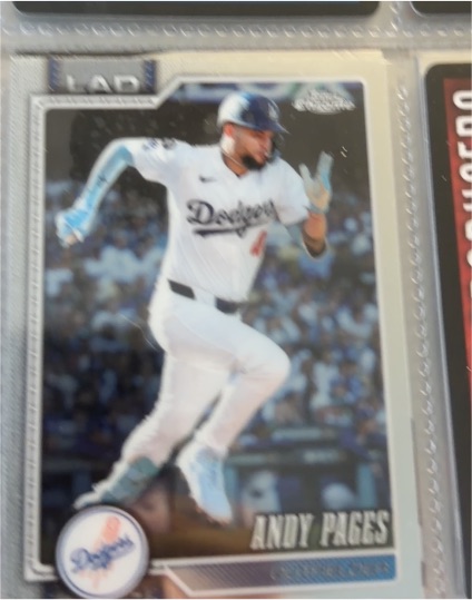 2026 Topps Chrome #10 Andy Pages — front