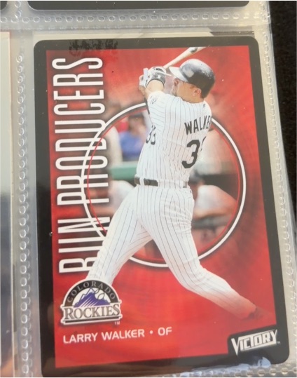 2003 Upper Deck Victory #184 Larry Walker — front