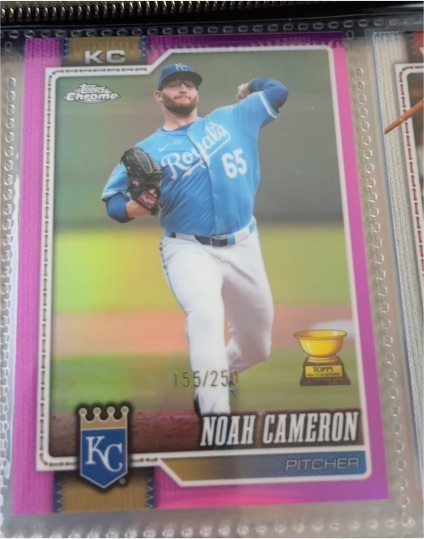 2026 Topps Chrome #118 Noah Cameron — front
