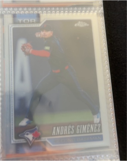 2026 Topps Chrome #286 Andrés Giménez — front