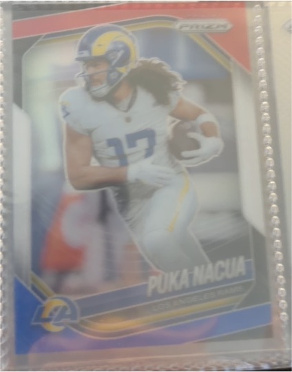 2025 Panini Prizm #205 Puka Nacua — front