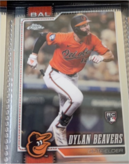 2026 Topps Chrome #218 Dylan Beavers — front