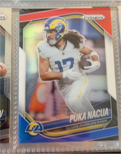 2025 Panini Prizm #205 Puka Nacua — front