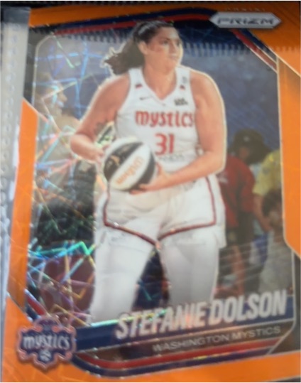 2025 Panini Prizm WNBA #112 Stefanie Dolson — front