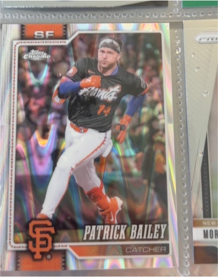 2026 Topps Chrome #197 Patrick Bailey — front
