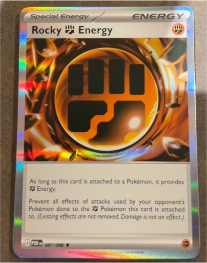 2006 Nintendo Perfect Order #087 Rocky Energy — front