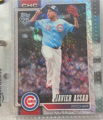 2026 Topps Series 2 #535 Javier Assad — front