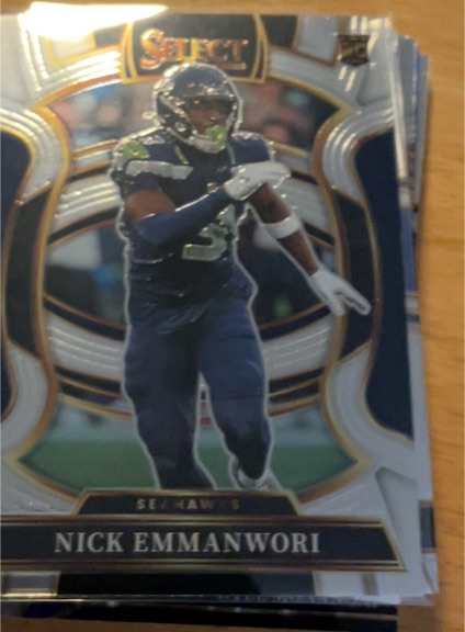 2025 Panini Select #15 Nick Emmanwori — front