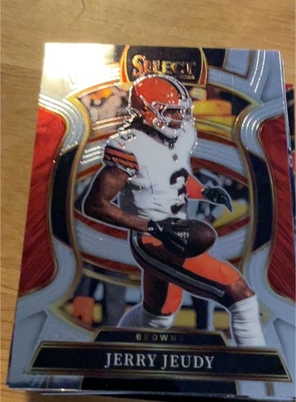 2025 Panini Select #56 Jerry Jeudy — front