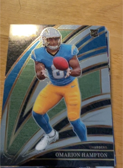 2025 Panini Select #202 Omarion Hampton — front