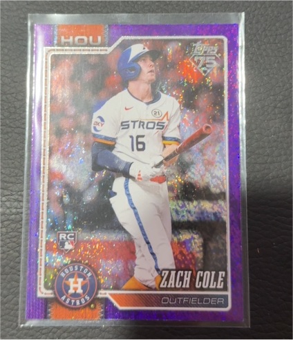 2026 Topps Series 2 #601 Zach Cole — front