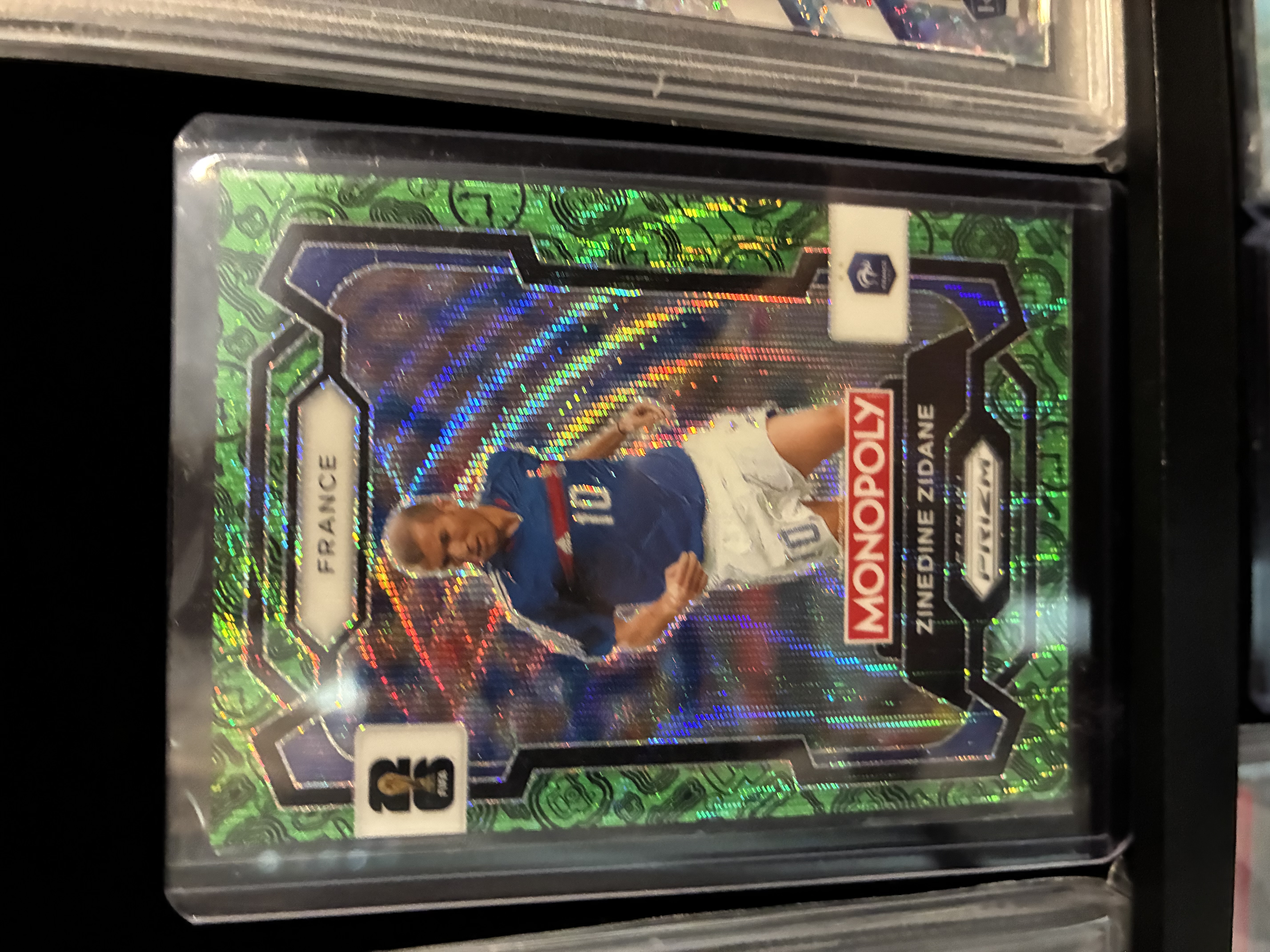 2026 Panini Prizm Monopoly #9 Zinedine Zidane — front