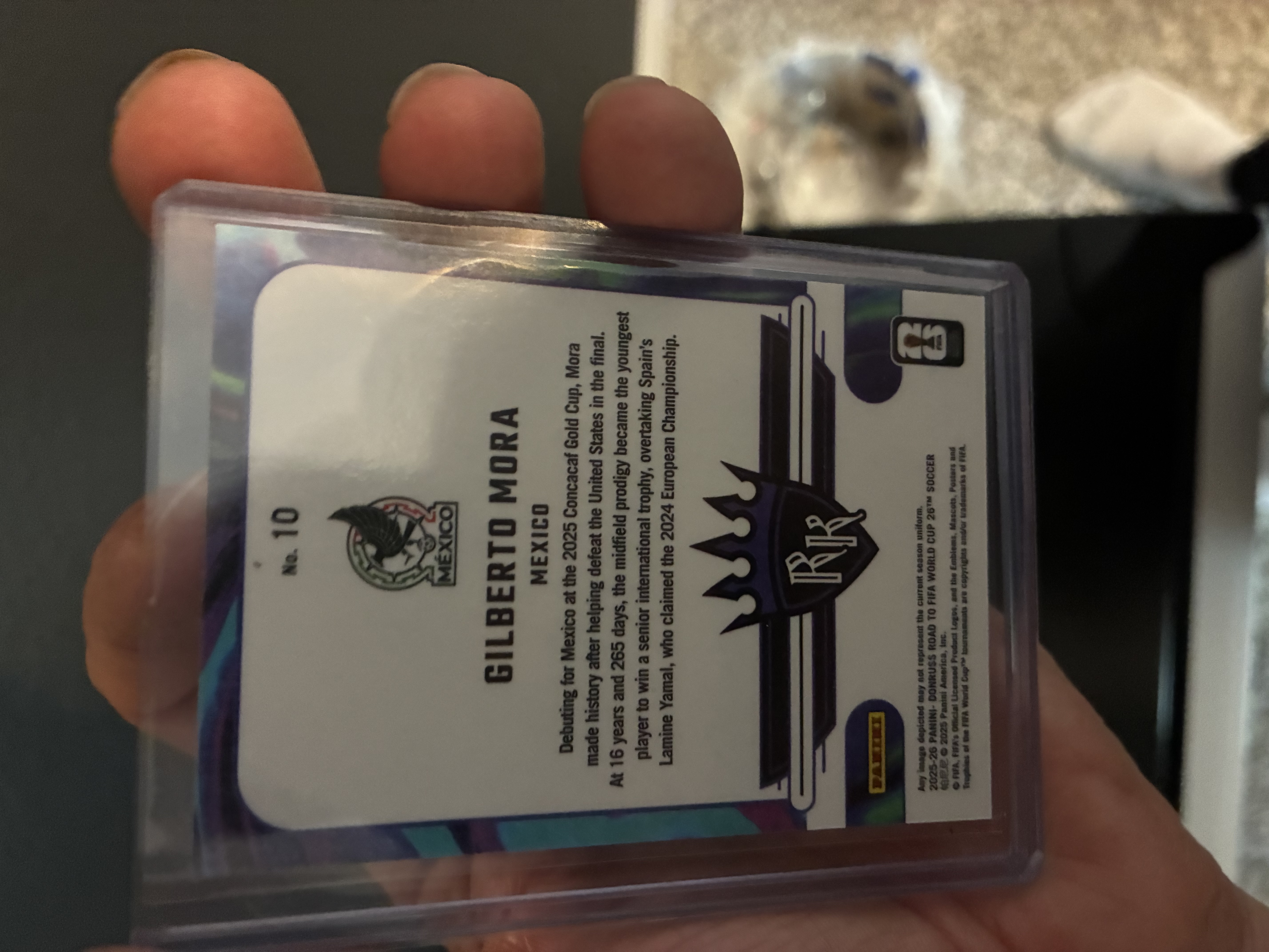 2025 Panini Donruss Road to FIFA World Cup #10 Gilberto Mora — front