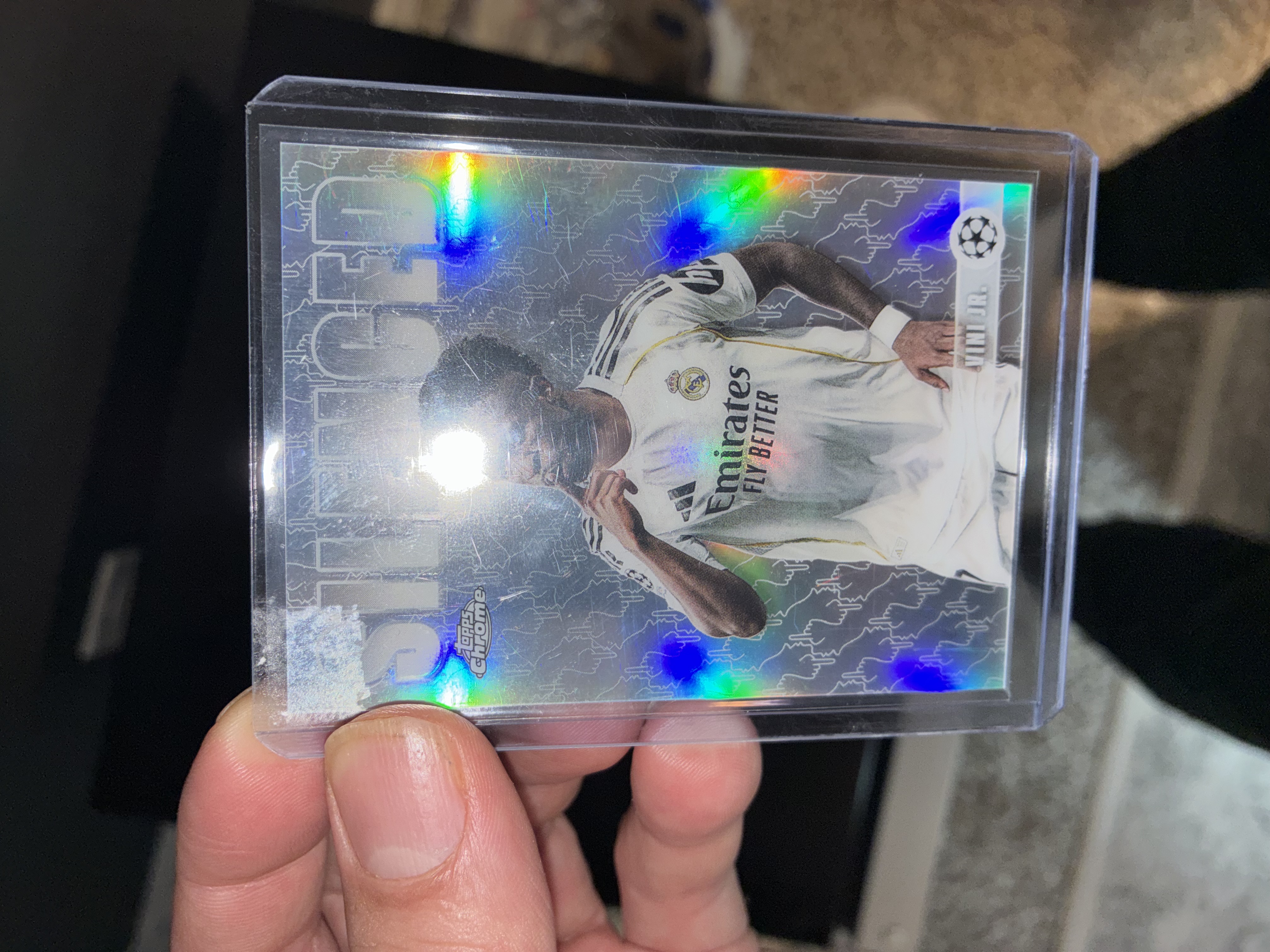 2025-26 Topps Chrome UEFA Club Competitions #SHH-8 Vinícius Júnior — front