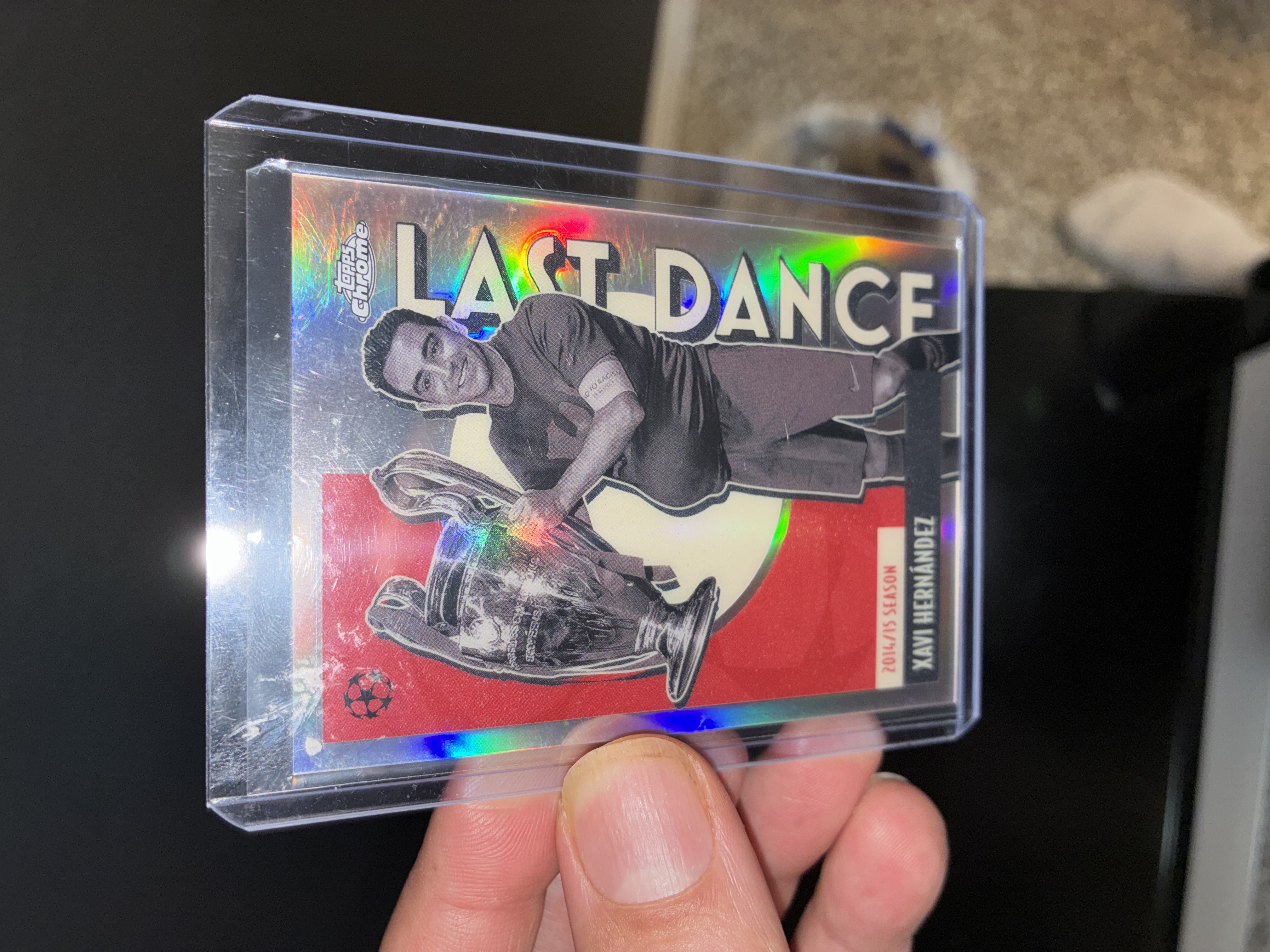 2014/15 Topps Chrome Last Dance #LD-2 Xavi Hernández — front
