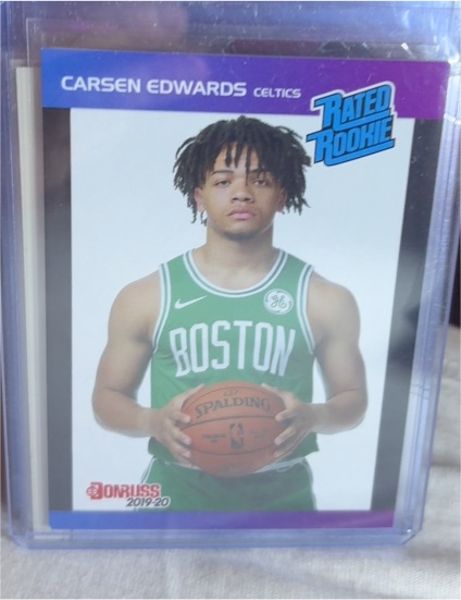 2019-20 Donruss #27 Carsen Edwards — front