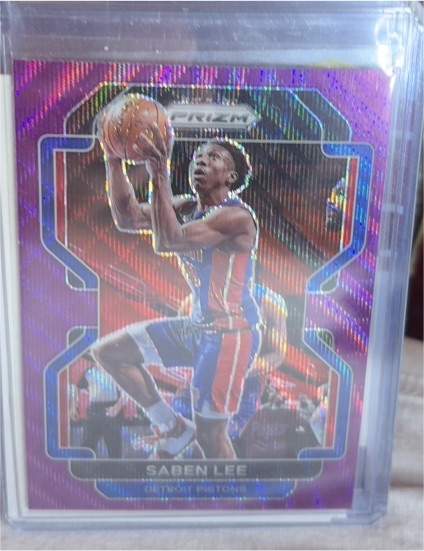 2021-22 Panini Prizm #205 Saben Lee — front