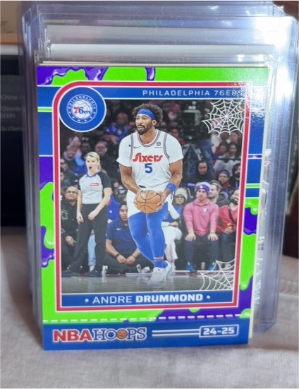 2024-25 Panini Haunted Hoops #128 Andre Drummond — front