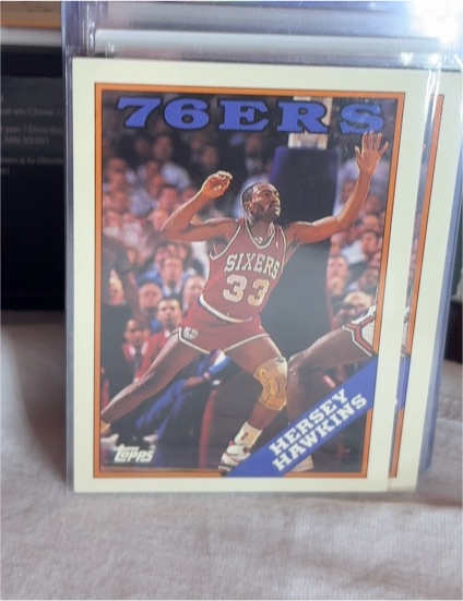 1992-93 Topps Archives #104 Hersey Hawkins — front